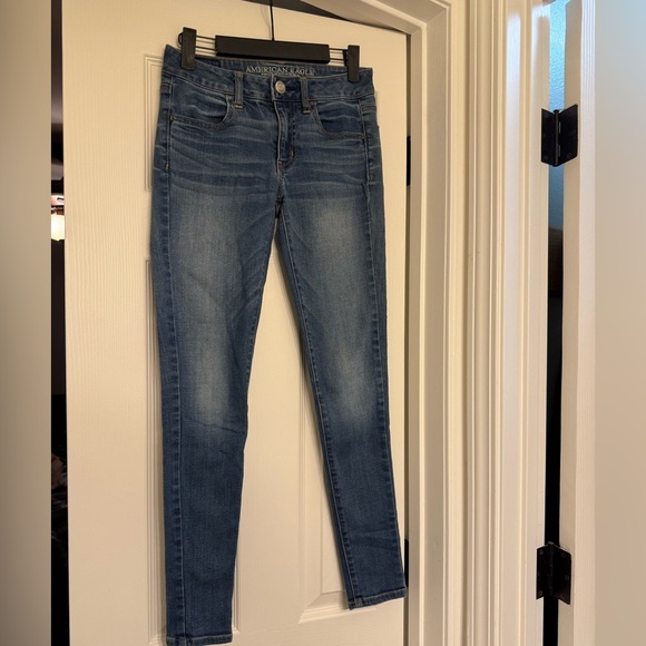 American Eagle Light/medium Skinny Size 2 Regular - Picture 2 of 7